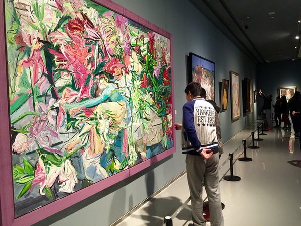 “庆祝改革开放四十周年—山东油画作品展”在山东美术馆展出