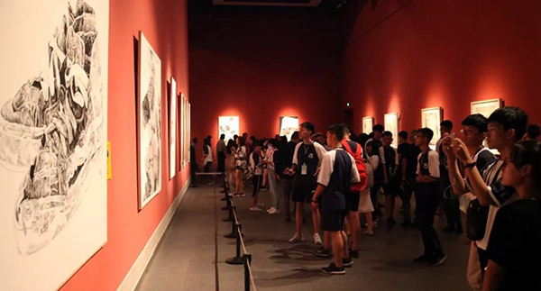 “不仅仅看见—新现实主义水墨研究展巡展”在山东美术馆举办