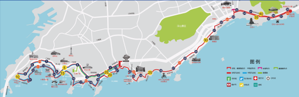 2017青岛马拉松即将举行 最美沿海赛道亮相