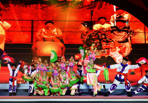 第五届中国秧歌节在山东胶州开幕
